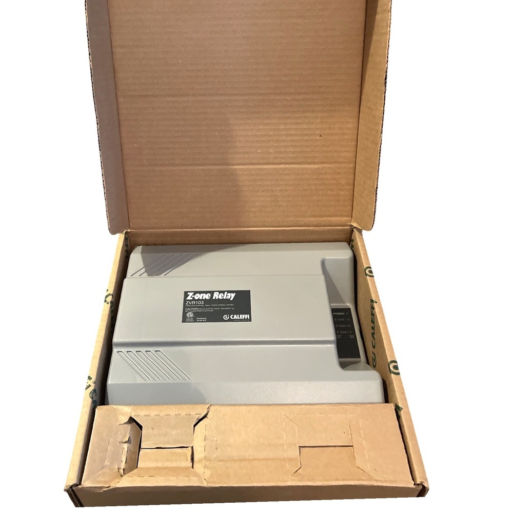 Caleffi ZVR103‎ Z-One Relay Series - 3 Zone Valve Switching Relay